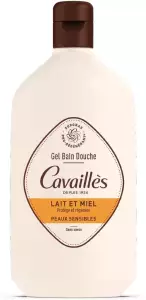 Cavailles gel douche lait et miel 400 ml