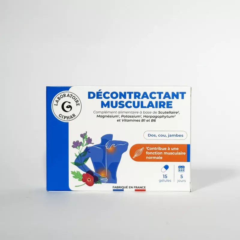 Giphar décontractant musculaire 